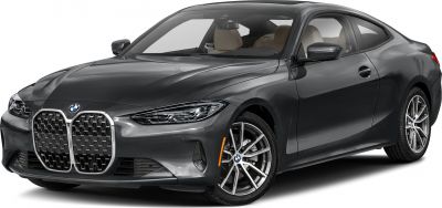 Sleek front grille and alloy wheels on a modern coupe