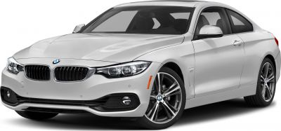 Front view with kidney grille and alloy wheels