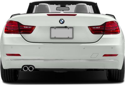 Convertible rear with dual exhaust and LED tail lights