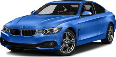 Front angle view of a coupe with kidney grille and sleek headlights