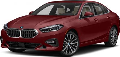 Sporty front and side profile with bold grille and alloy wheels