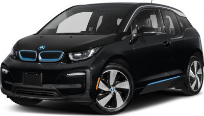 Electric compact hatchback with LED headlights and aerodynamic alloy wheels