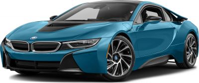Aerodynamic hybrid sports coupe with distinctive grille and sleek alloy wheels