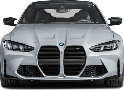 Bold kidney grille and sleek modern headlights on facelifted front.