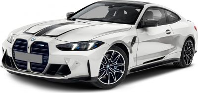 Aggressive front grille and headlights with sporty alloy wheels