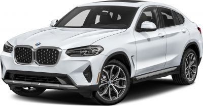 SUV front with kidney grille and LED headlights