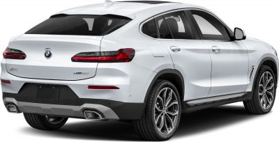 Rear side view with sleek tail lights and dual exhausts