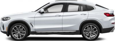 Side profile with sleek design and alloy wheels