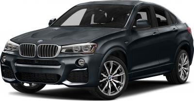 Front-angle view with kidney grille and alloy wheels