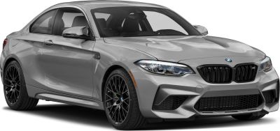 Front view showing black kidney grille and sporty alloy wheels