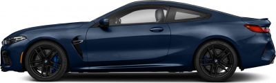 Sleek side profile and sporty black alloy wheels of a coupe