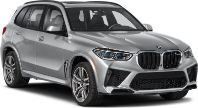 Silver luxury SUV with aggressive grille and sporty alloy wheels