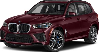 Front view SUV with kidney grille and alloy wheels
