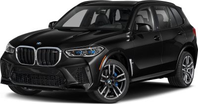 Front and side view of a sporty SUV with distinctive grille and alloy wheels