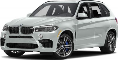 White SUV with aggressive front, multi-spoke wheels, and blue brake calipers