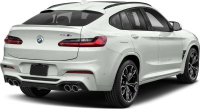 Rear side with quad exhaust and sporty alloy wheels