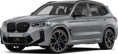 SUV front side view with kidney grille and distinctive headlights
