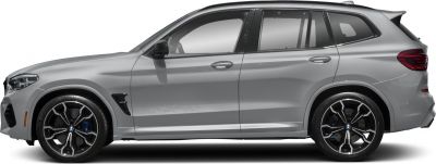 Sporty SUV side profile with aggressive alloy wheels and sleek design