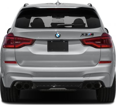 Rear view with dual exhaust and LED taillights