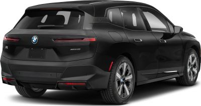 Rear and side view of a modern SUV with sleek taillights and aerodynamic design