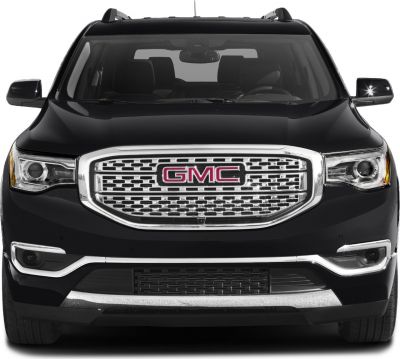 Front view with grille featuring GMC badge and distinct headlights