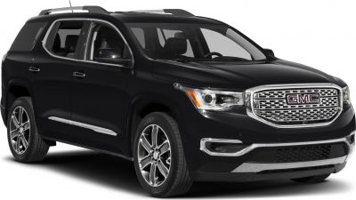 Front side view with chrome grille and alloy wheels