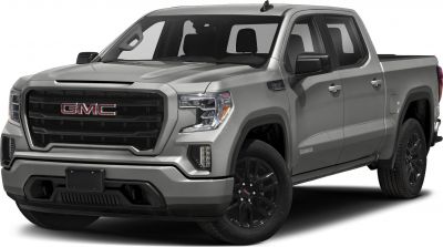 2019 GMC Sierra 1500 V (GMTT1XX) Crew Cab Standard Box 3/4 front-left view