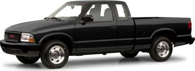 Black extended cab pickup truck with alloy wheels