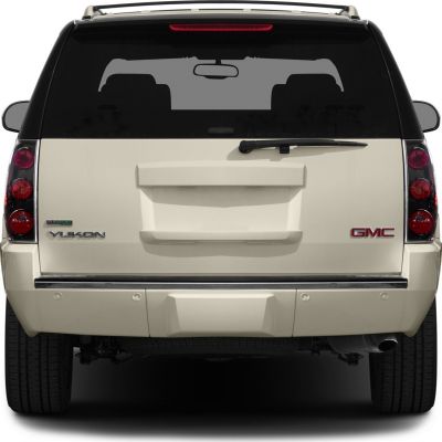 Rear view with tail lights, FlexFuel badge, rear wiper, rear bumper