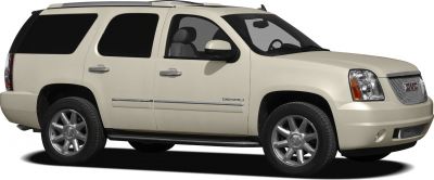 Full-size SUV side view with chrome trim and alloy wheels