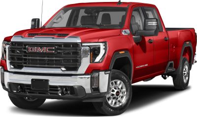 Front and side view of a heavy duty truck with prominent grille and headlights