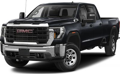 2024 GMC Sierra 3500HD V (GMTT1XX, facelift 2024) Crew Cab Standard Bed 3/4 front-left view