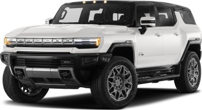 Front angled view with LED headlights and rugged wheels