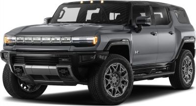 Electric SUV with bold grille and off-road tires