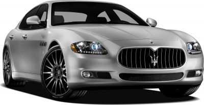2008 Maserati Quattroporte Sport GT S 3/4 front-left view