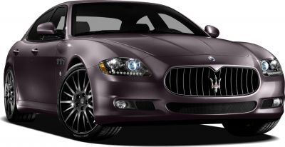 Prominent front grille and LED headlights with alloy wheels