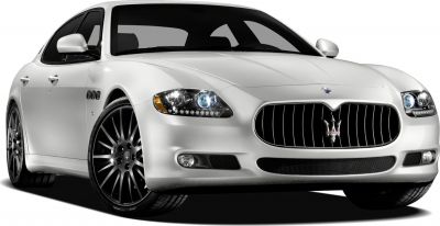 2008 Maserati Quattroporte S 3/4 front-left view