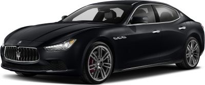 Luxury sedan with iconic grille and alloy wheels