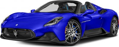 Retractable hardtop convertible with sleek aerodynamic design and distinct sports wheels