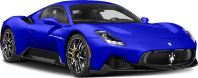 Front side view highlighting headlights, grille, and aerodynamic body