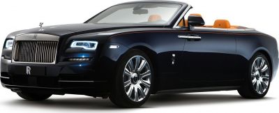 2016 Rolls-Royce Dawn 3/4 front-left view