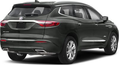 Rear and side view of modern SUV with chrome trim and LED taillights