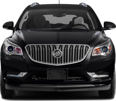 Front view with signature chrome grille and sleek headlights