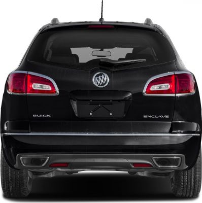 Rear design with distinct taillights and dual exhaust outlets