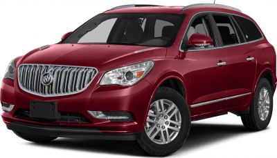 SUV front with chrome grille and modern headlights