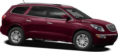 Side view of a 2008 SUV with alloy wheels and chrome-trimmed windows