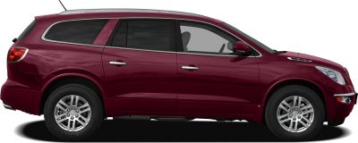 Full-size SUV side profile with alloy wheels and tinted windows