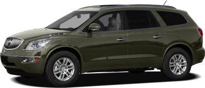 Side profile of mid-size SUV with distinctive front grille and elongated body