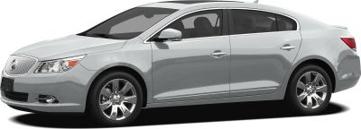 Mid-size sedan with chrome accents and alloy wheels side profile