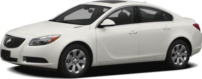 White mid-size four-door sedan with alloy wheels and sleek contour.